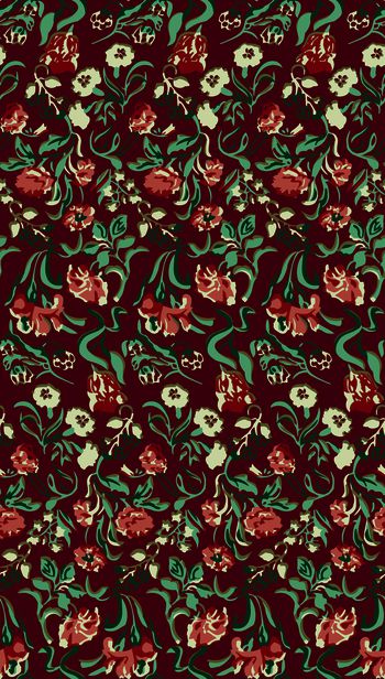 535018-复古小花卉