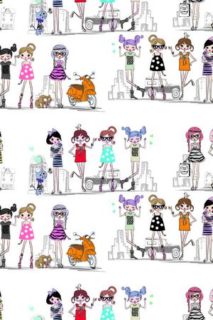 小模特印花华亿平台图片