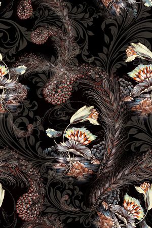 流行时尚印花华亿平台图片