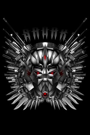 霸气机械头印花华亿平台图片