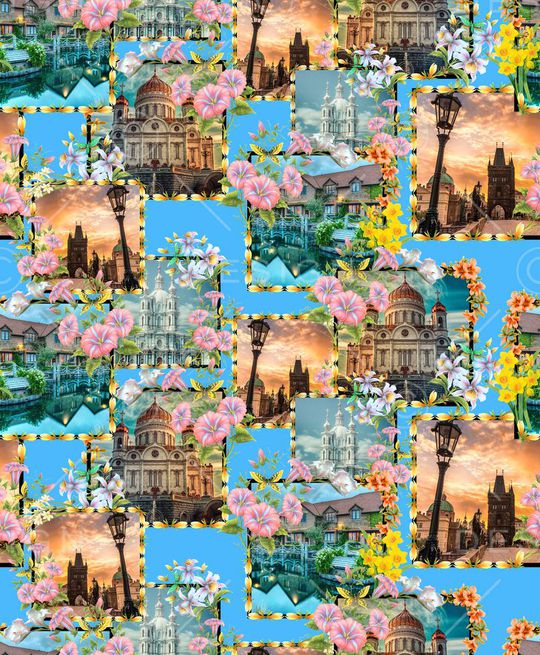 欧美流行时尚印花华亿平台图片