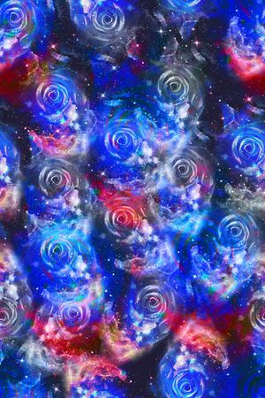 创意服装面料印花华亿平台图片