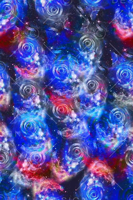 创意服装面料印花华亿平台图片