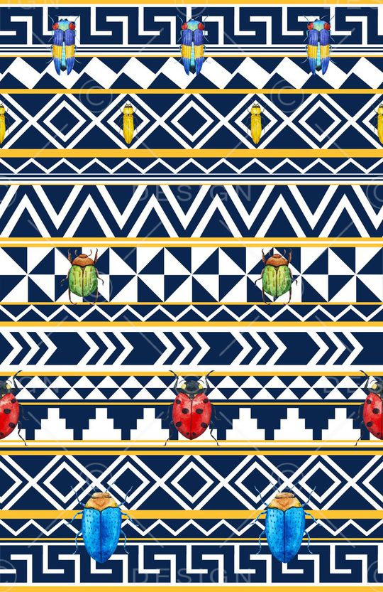 几何印花华亿平台图片