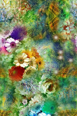 数码花印花华亿平台图片