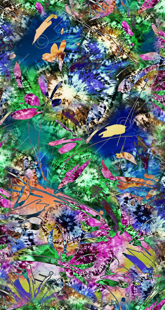 抽象印花华亿平台图片