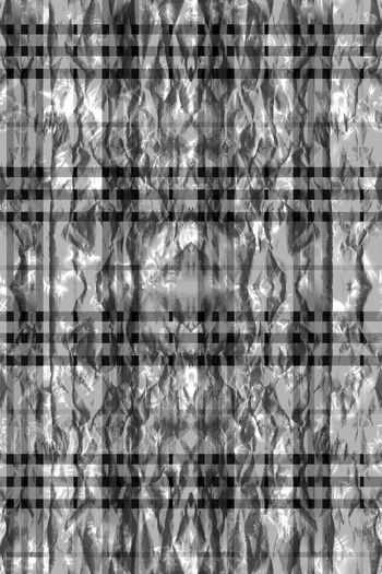 535296-抽象艺术纹理格子男装羽绒服图案