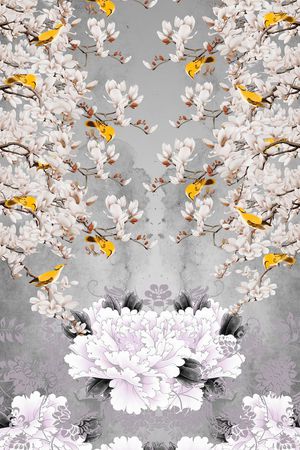 中国风印花华亿平台图片