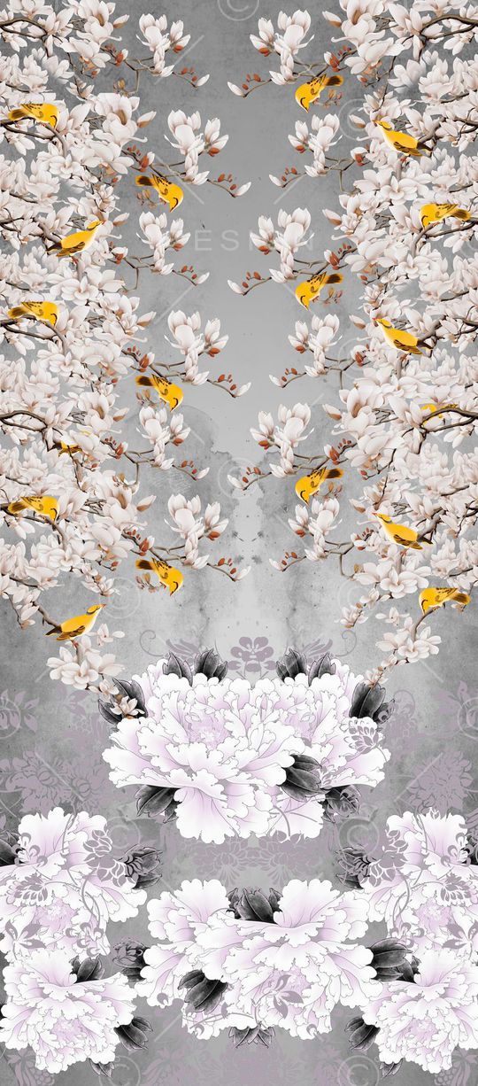 中国风印花华亿平台图片