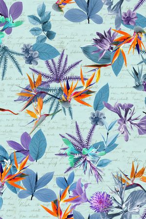 复古印花华亿平台图片