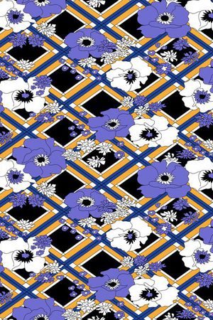 线条印花华亿平台图片