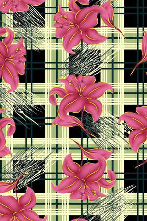 线条印花华亿平台图片