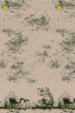 线条印花华亿平台图片