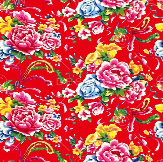 复古印花华亿平台图片