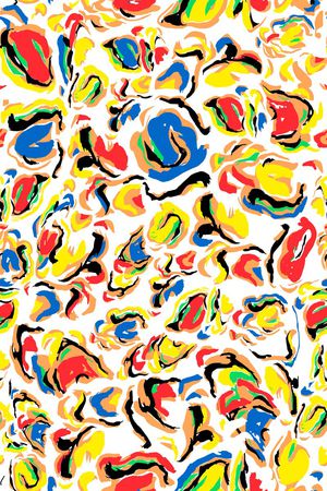 抽象印花华亿平台图片