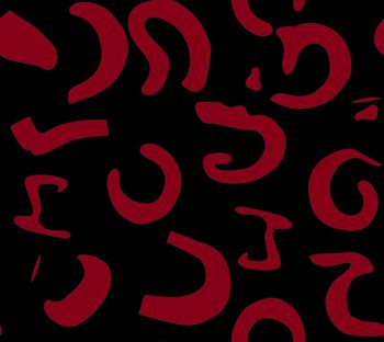 535443-几何不规则符号图案