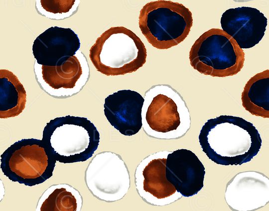 晕染水墨印花华亿平台图片