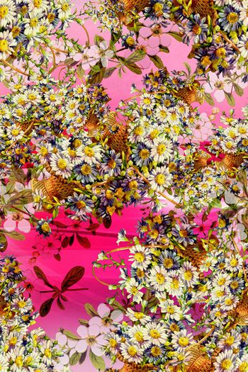 红底印花华亿平台图片