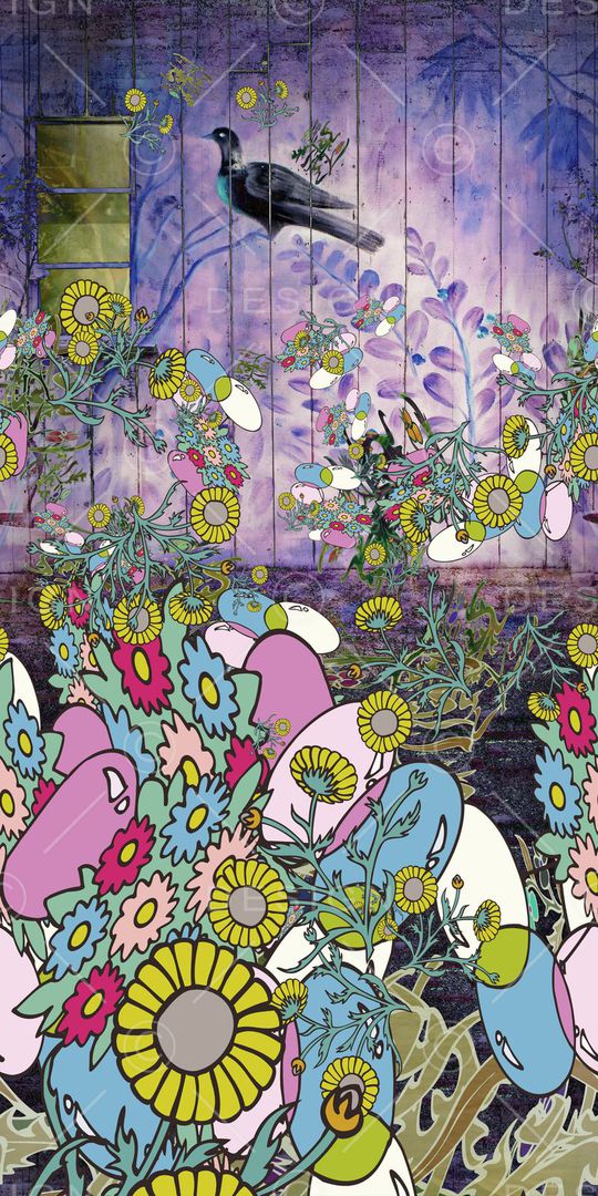 定位花印花华亿平台图片