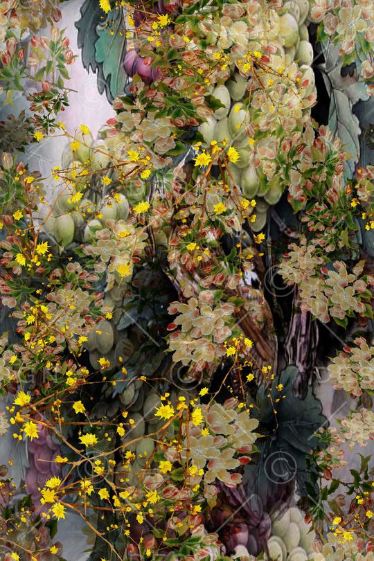 森林风印花华亿平台图片