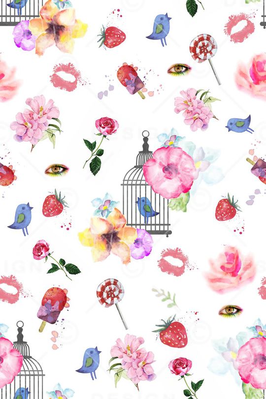 草莓印花华亿平台图片