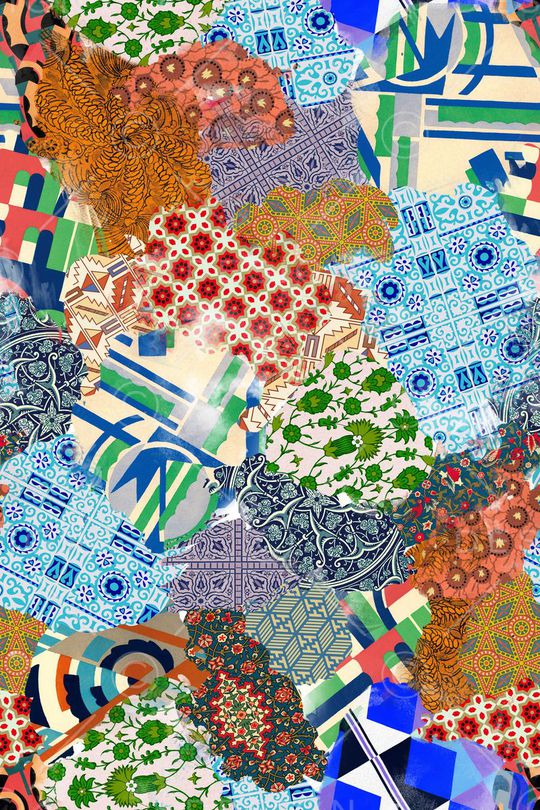 民族风印花华亿平台图片