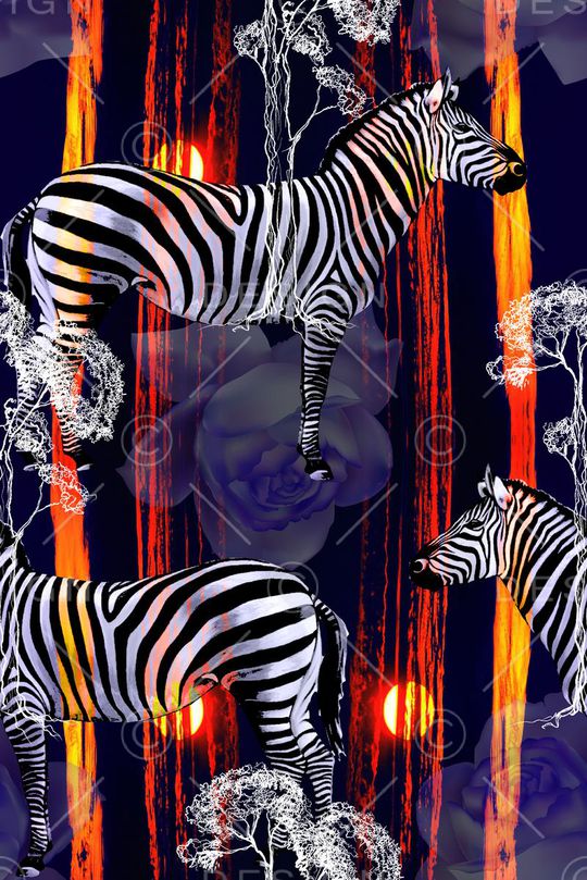 斑马印花华亿平台图片