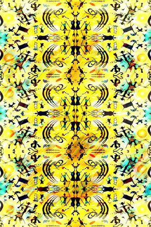 抽象印花华亿平台图片