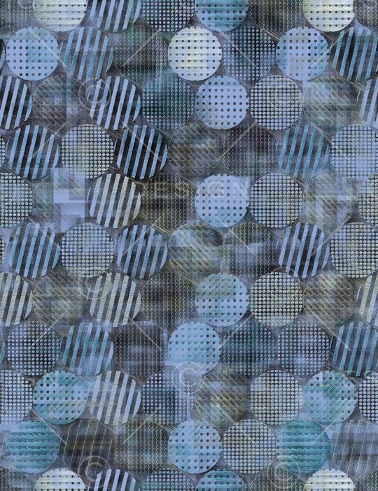 圆点印花华亿平台图片