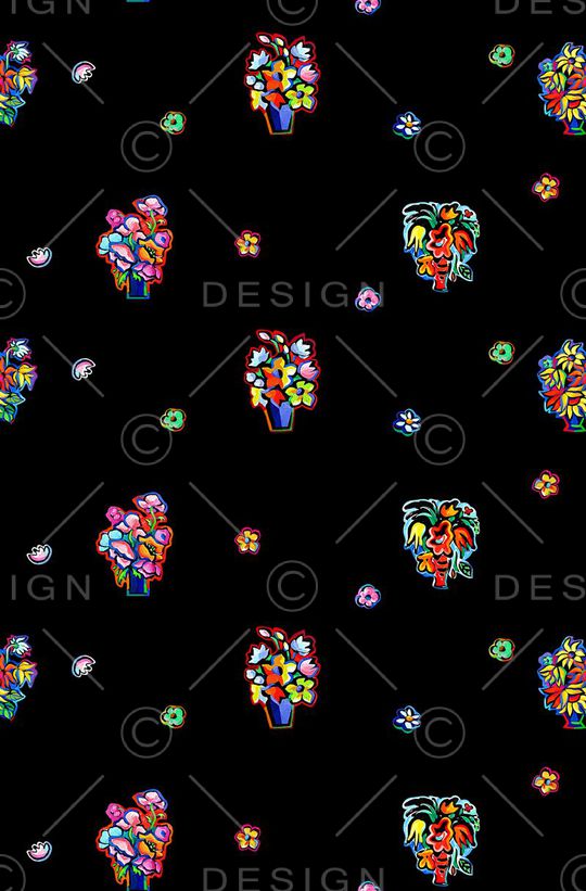 笔触印花华亿平台图片