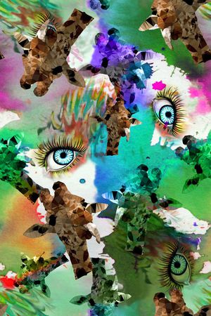 流行时尚印花华亿平台图片