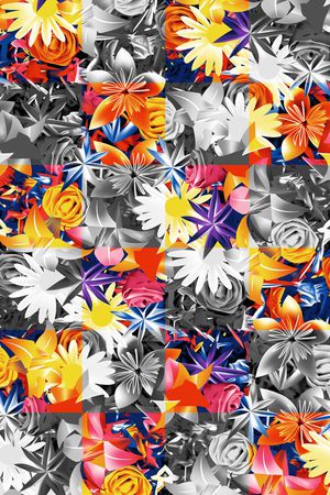 格子印花华亿平台图片