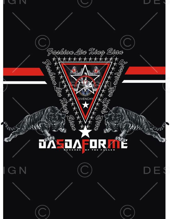 红白条印花华亿平台图片