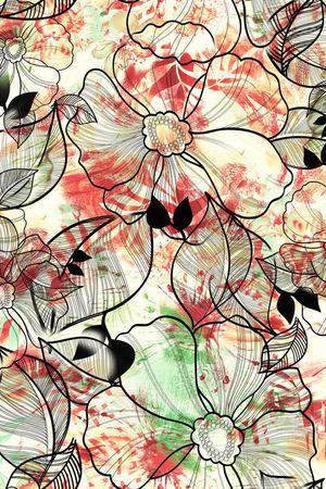 休闲风印花华亿平台图片