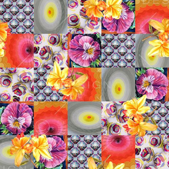 时尚潮流印花华亿平台图片