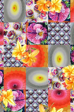 时尚潮流印花华亿平台图片