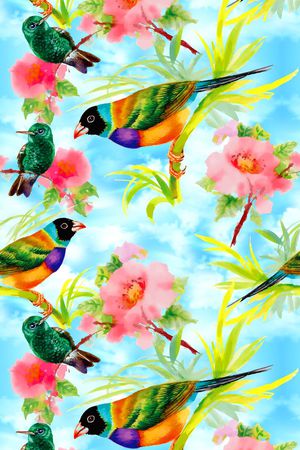 抽象印花华亿平台图片