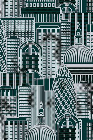 线条印花华亿平台图片