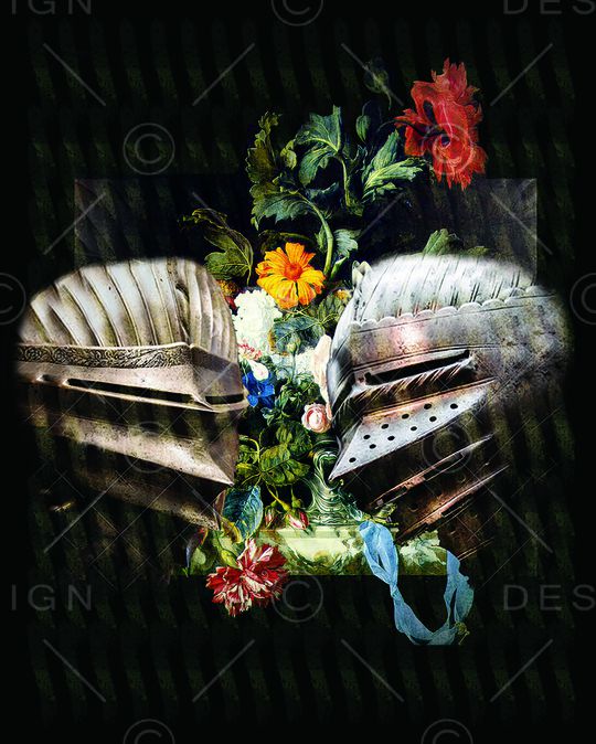 复古花印花华亿平台图片