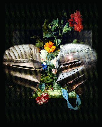 复古花印花华亿平台图片