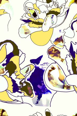 复古印花华亿平台图片