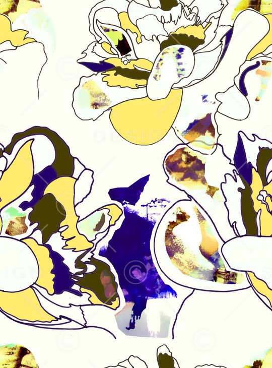 复古印花华亿平台图片