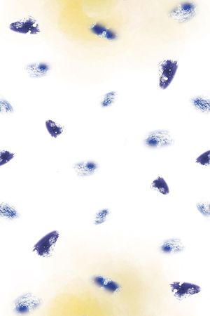 定位 水墨 抽象印花华亿平台图片