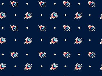 536224-男女通用传统手绘印花彩色宝石组合