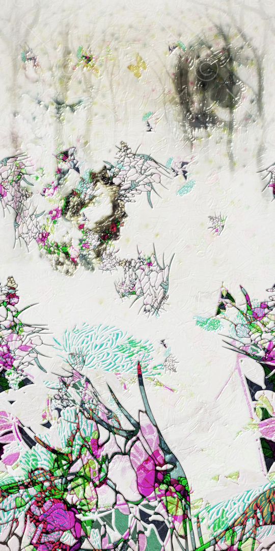 淡雅色印花华亿平台图片