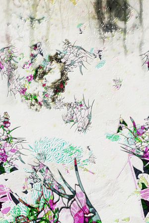 淡雅色印花华亿平台图片