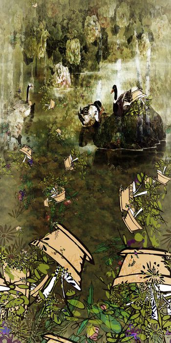 定位花印花华亿平台图片