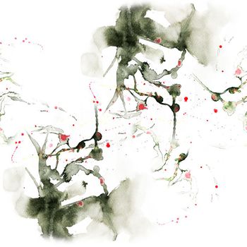 抽象印花华亿平台图片