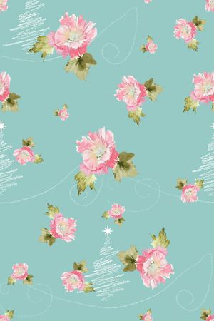 手绘印花华亿平台图片