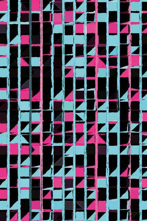 几何印花华亿平台图片